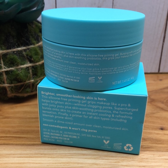 NIB TULA SKINCARE Brighten Up Smoothing Primer Gel - Picture 9 of 11